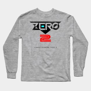 [STREET FIGHTER] ZERO 2 (Black) Long Sleeve T-Shirt